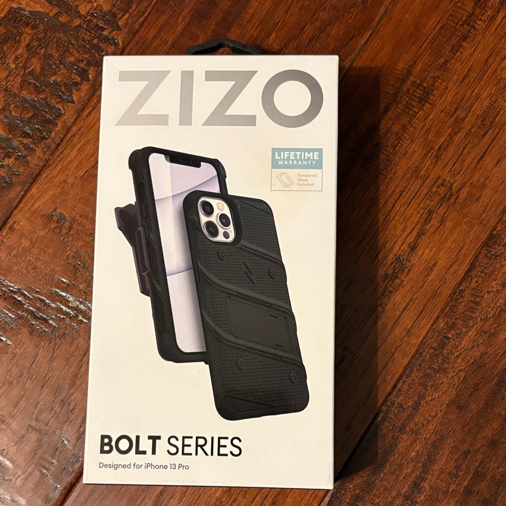 Zizo Bolt Series Black Case for iPhone 13 Pro